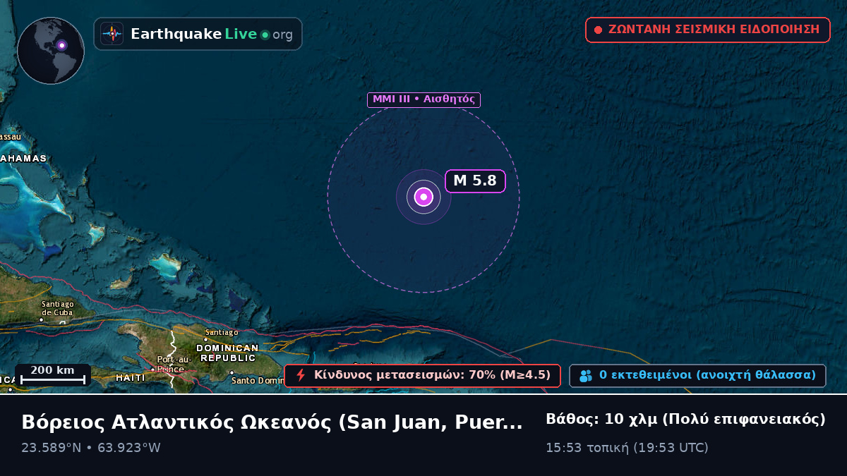 Βόρειος Ατλαντικός Ωκεανός (Puerto Rico)