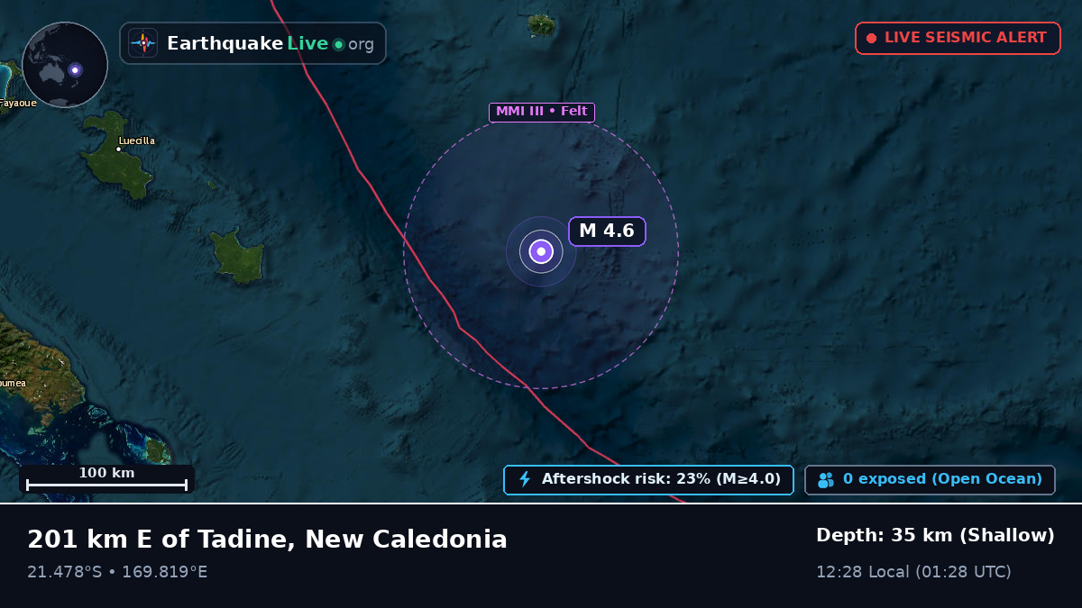 South Pacific Ocean (New Caledonia)