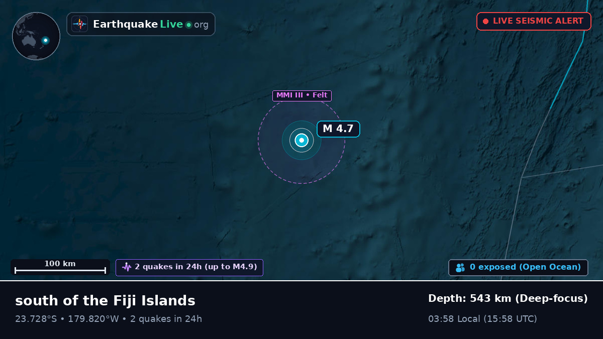 South Pacific Ocean (Tonga)