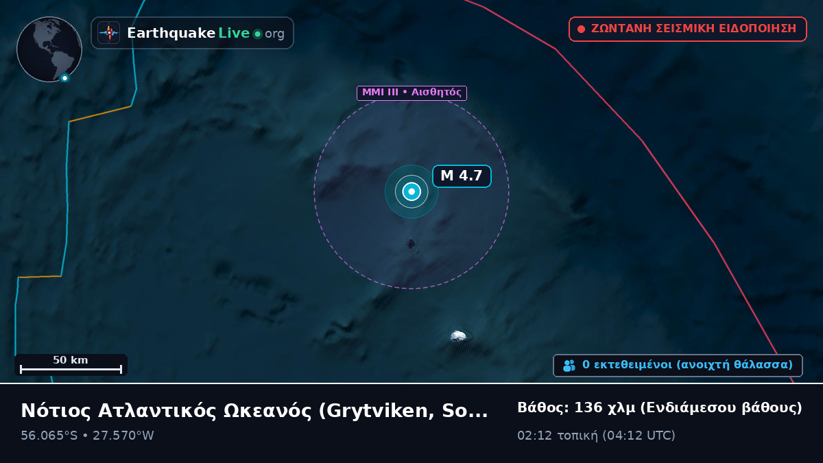 Νότιος Ατλαντικός Ωκεανός (South Georgia and the Islands)