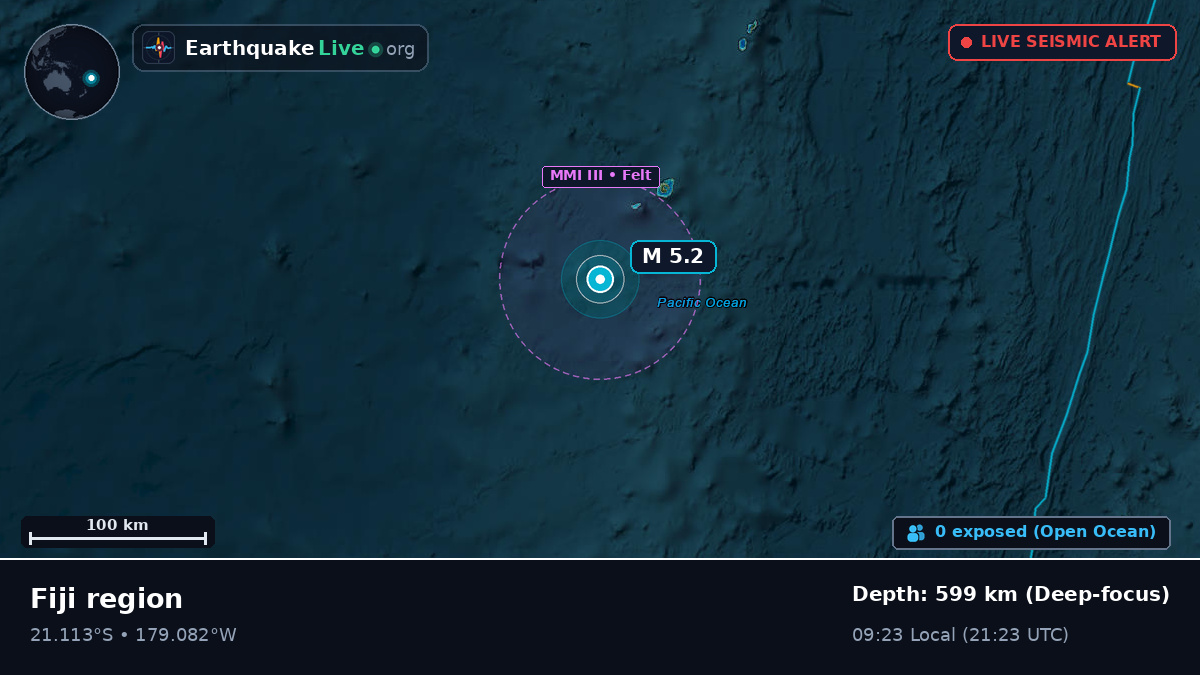 South Pacific Ocean (Tonga)