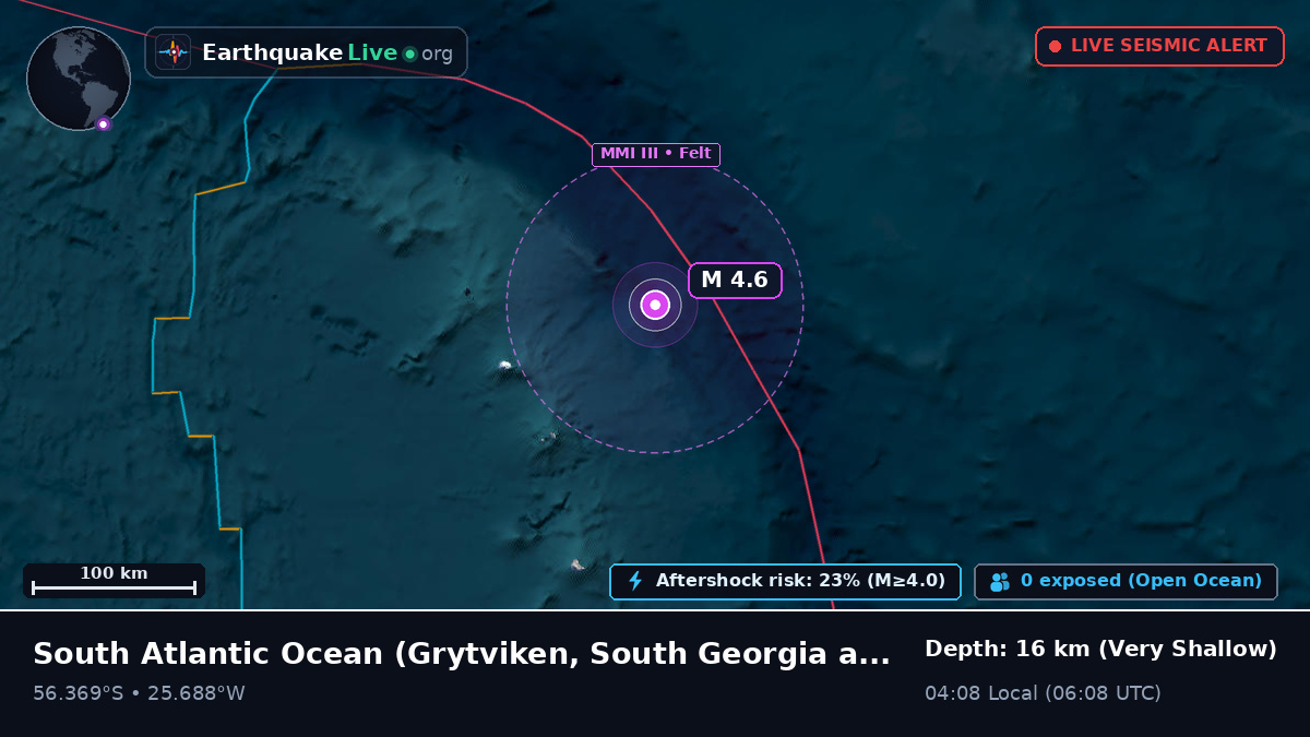 South Atlantic Ocean (South Georgia and the Islands)