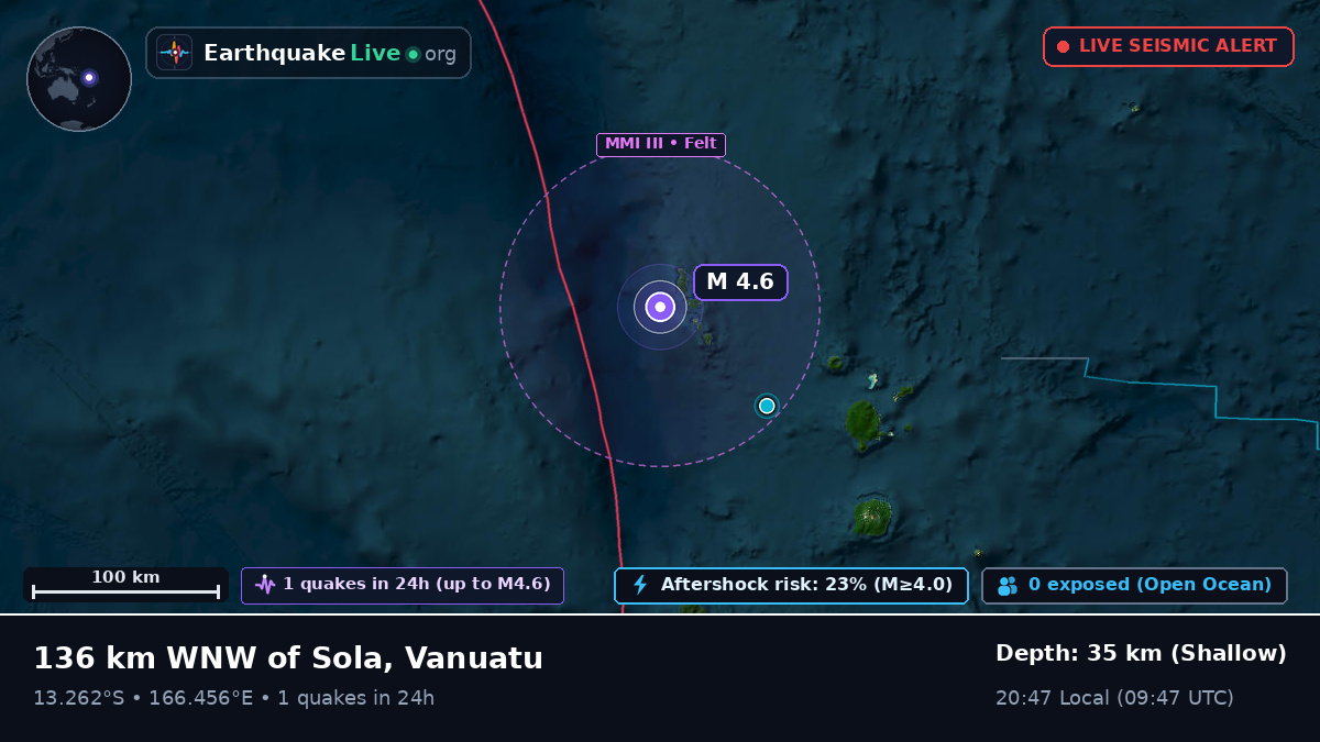 South Pacific Ocean (Vanuatu)