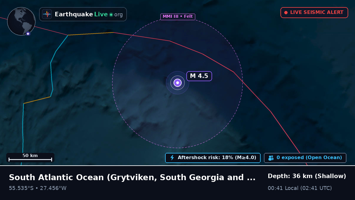 South Atlantic Ocean (South Georgia and the Islands)