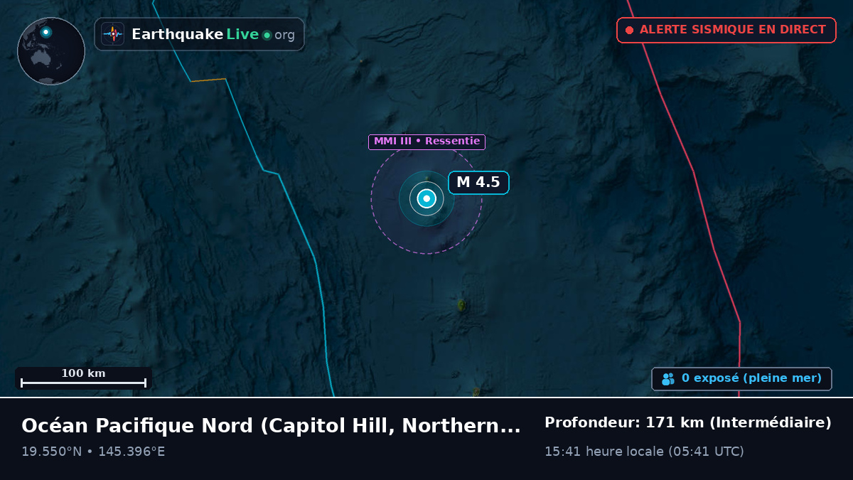 Océan Pacifique Nord (Northern Mariana Islands)