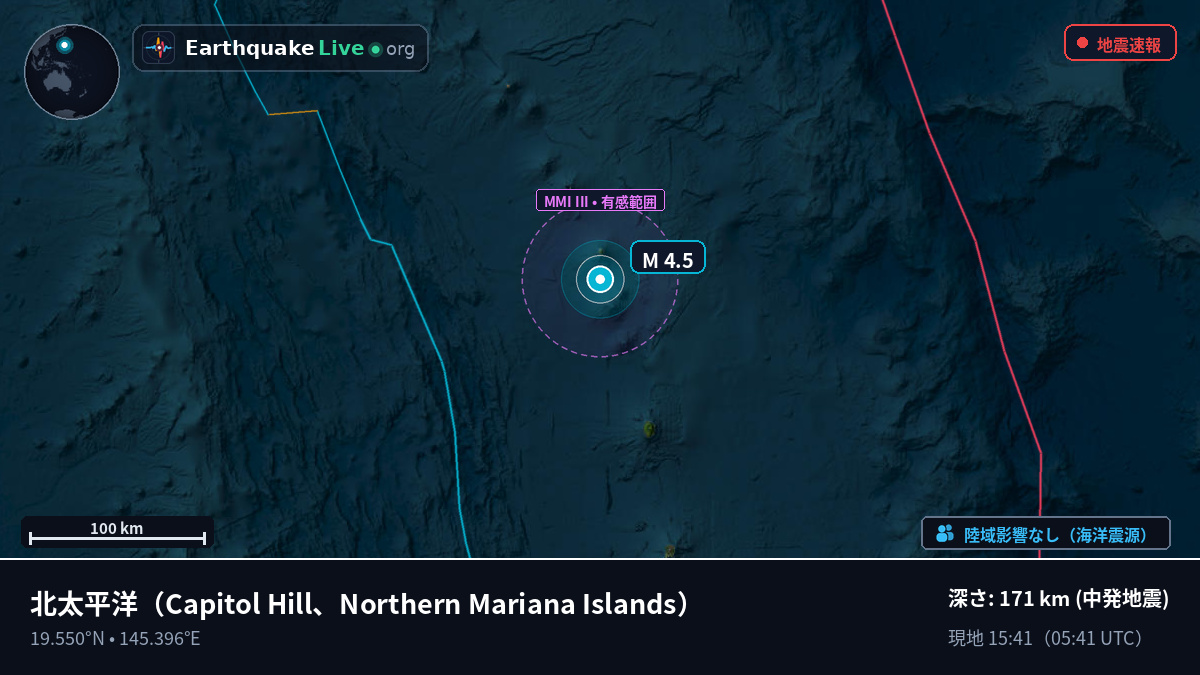 北太平洋 (Northern Mariana Islands)