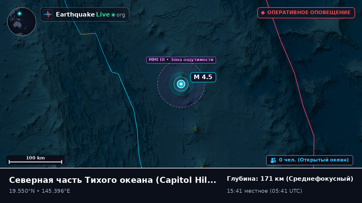 Северная часть Тихого океана (Northern Mariana Islands)