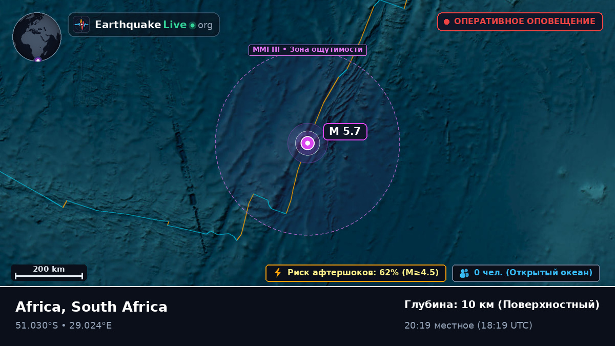 Индийский океан (South Africa)