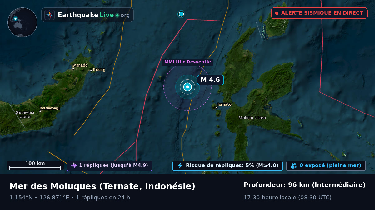Mer des Moluques (Indonésie)