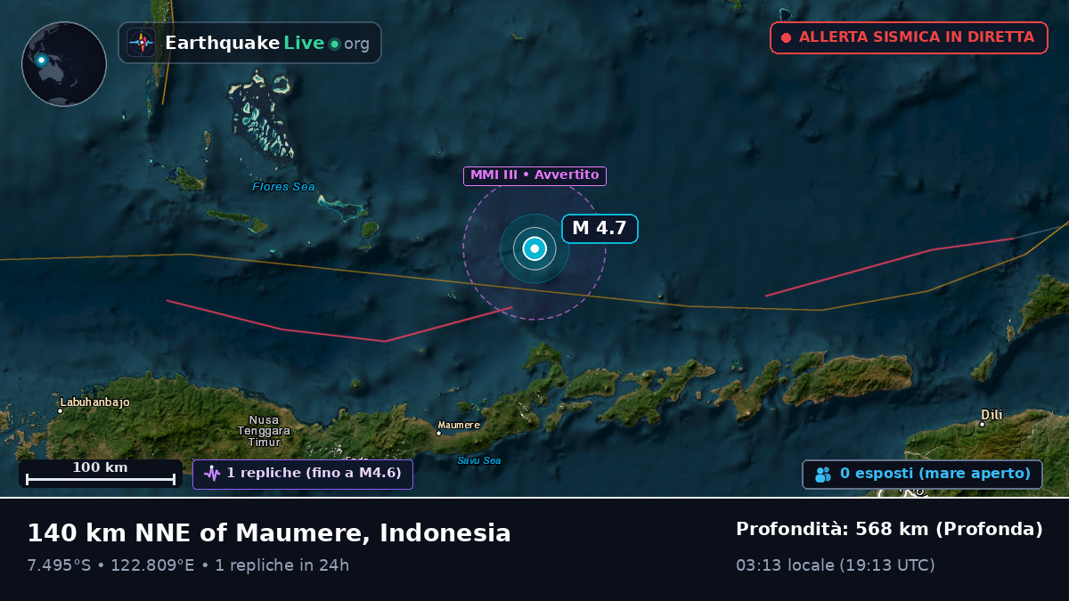 Mare di Flores (Indonesia)