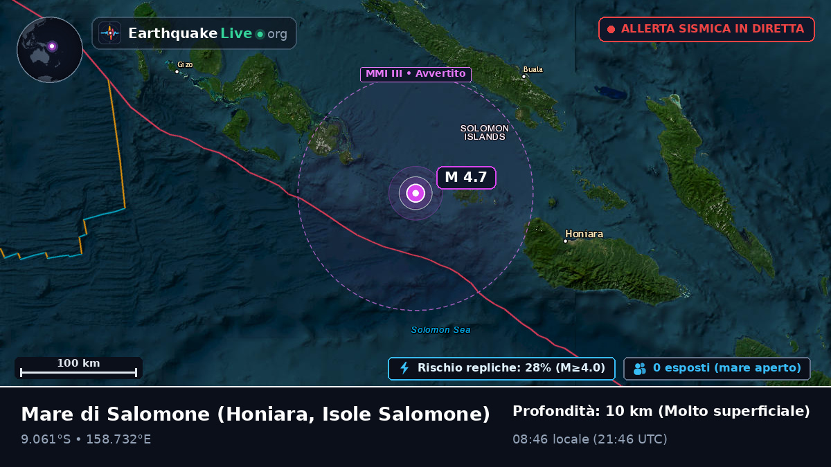 Mare di Salomone (Isole Salomone)