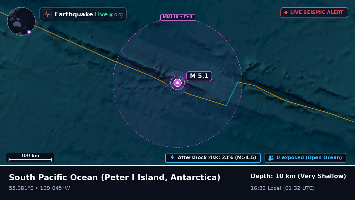 South Pacific Ocean (Antarctica)