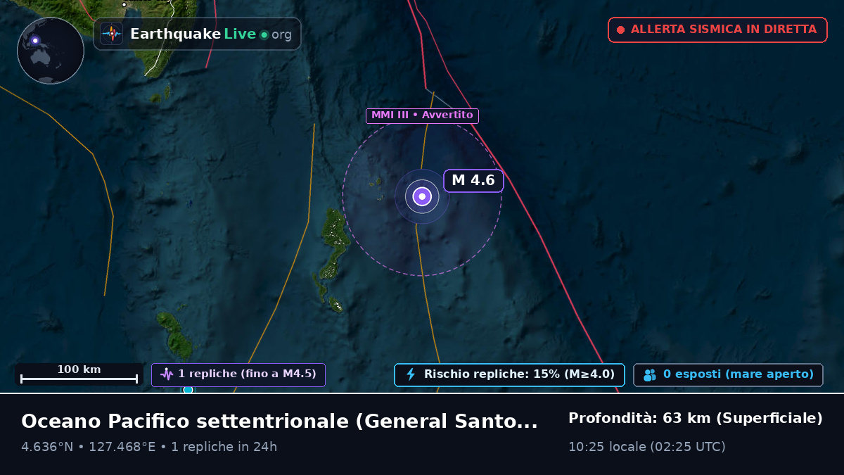 Oceano Pacifico settentrionale (Filippine)