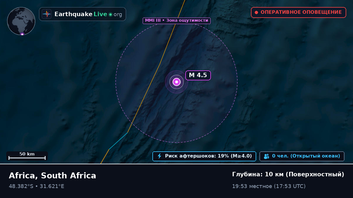 Индийский океан (South Africa)