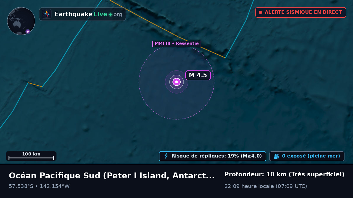 Océan Pacifique Sud (Antarctica)