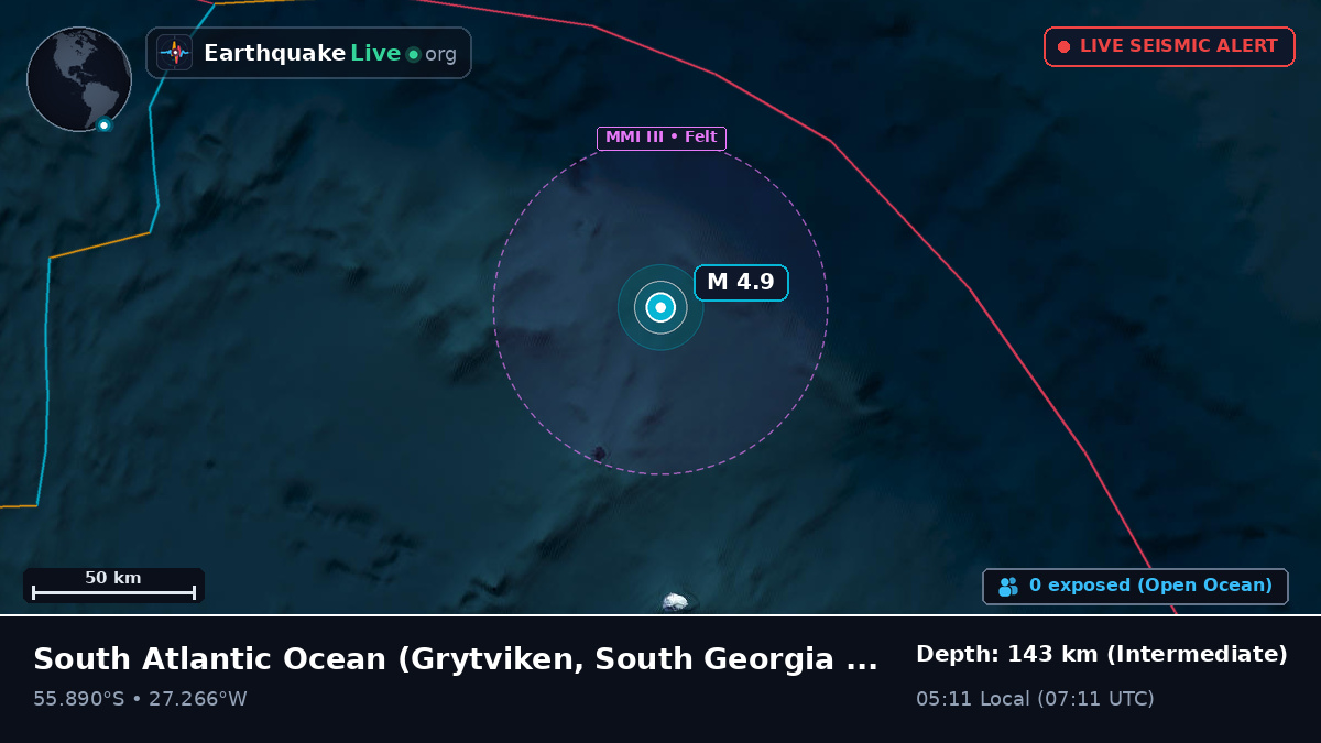 South Atlantic Ocean (South Georgia and the Islands)