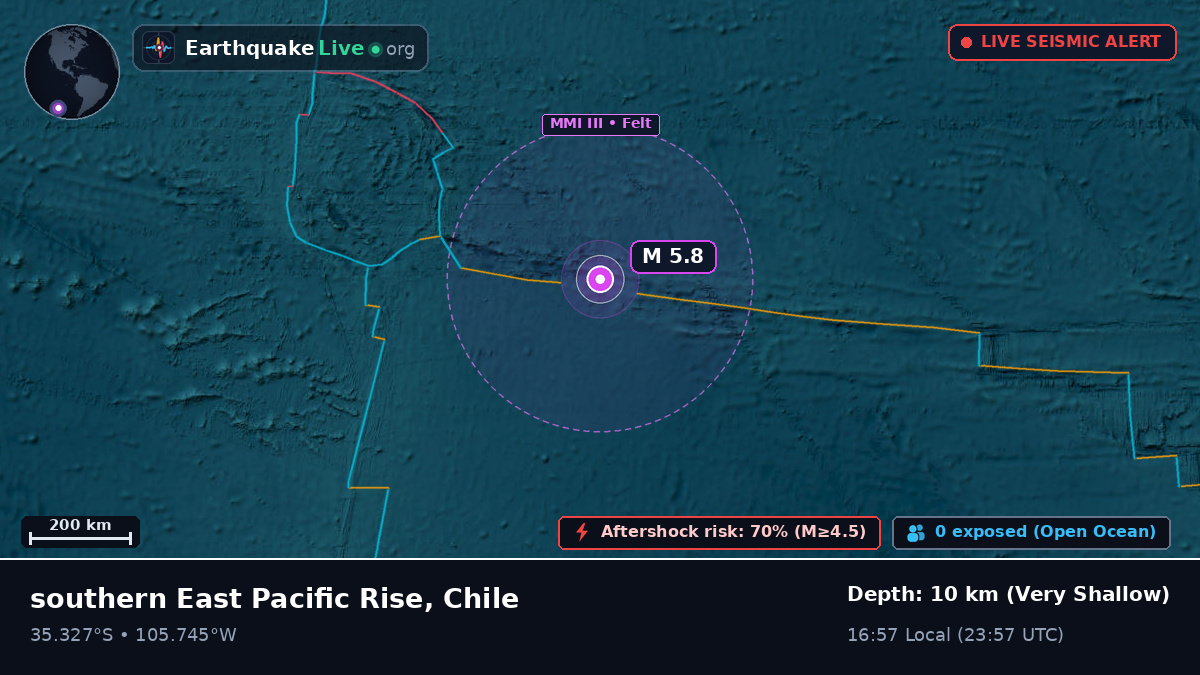 South Pacific Ocean (Chile)