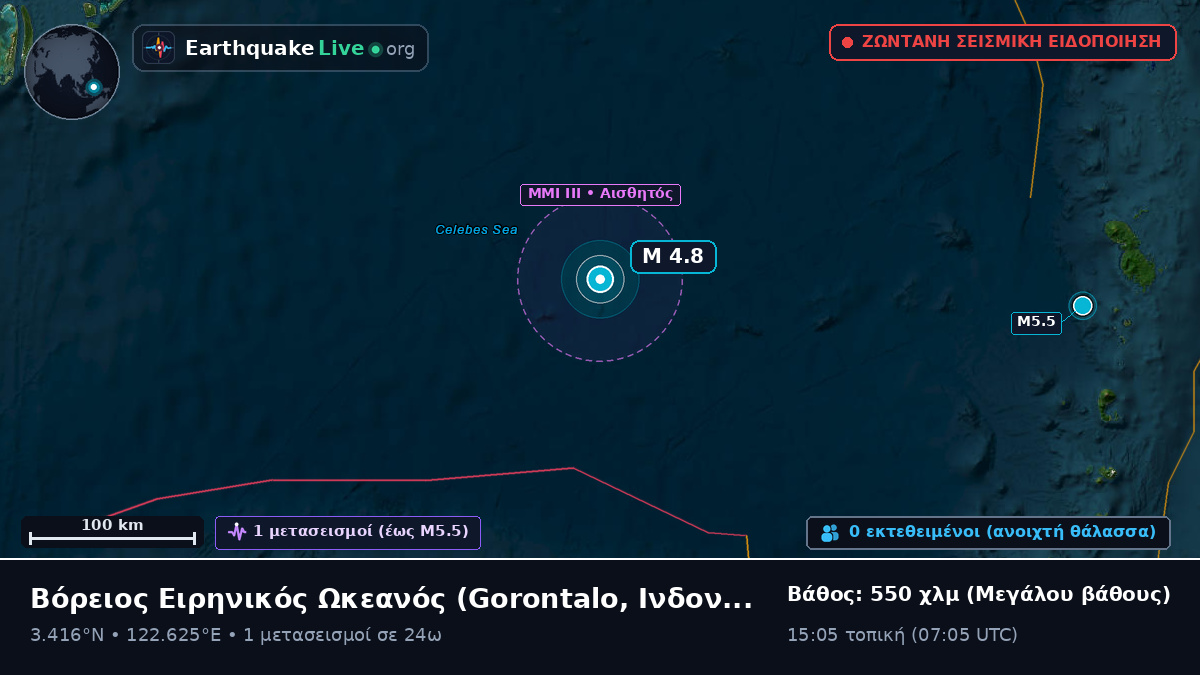 Βόρειος Ειρηνικός Ωκεανός (Ινδονησία)