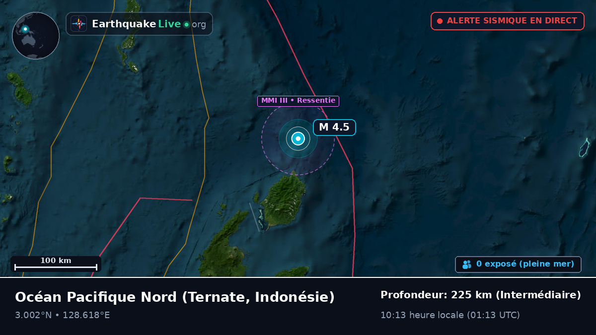Océan Pacifique Nord (Indonésie)