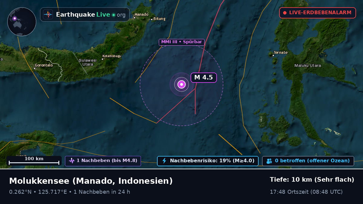 Molukkensee (Indonesien)
