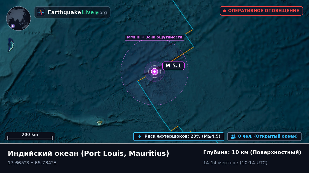 Индийский океан (Mauritius)
