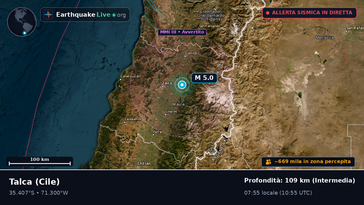 Talca, Maule, Cile