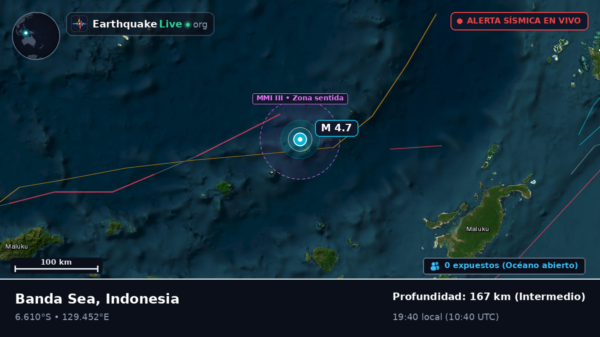 Mar de Banda (Indonesia)