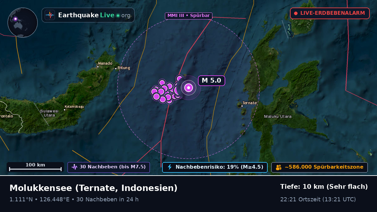 Molukkensee (Indonesien)