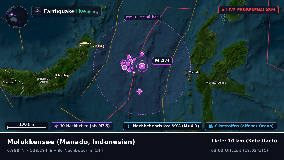 Molukkensee (Indonesien)