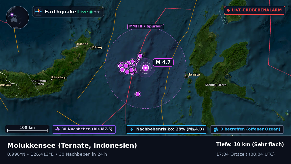 Molukkensee (Indonesien)