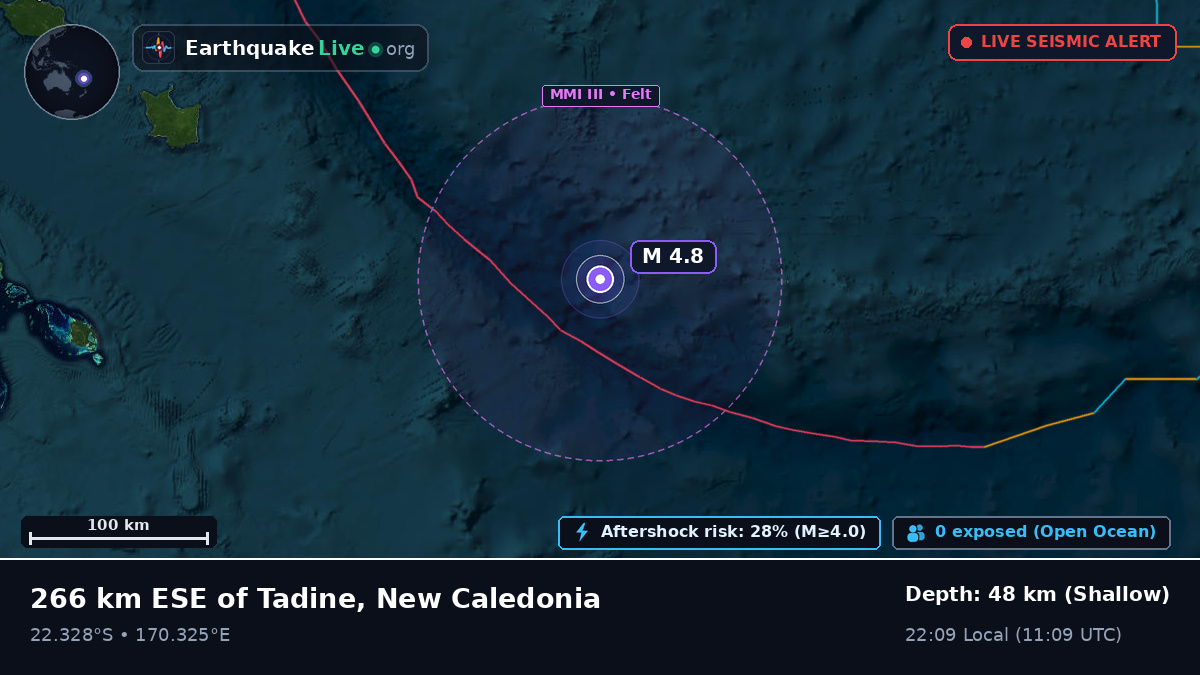South Pacific Ocean (New Caledonia)