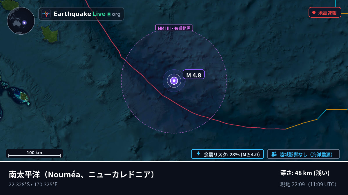 南太平洋 (ニューカレドニア)