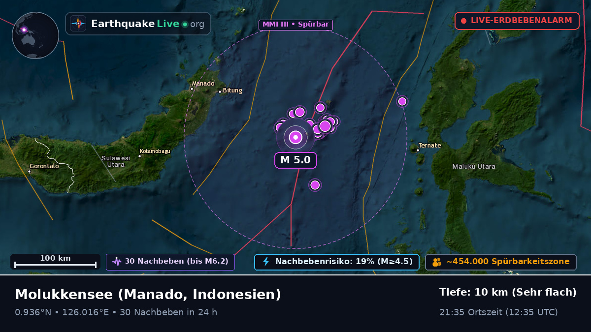 Molukkensee (Indonesien)