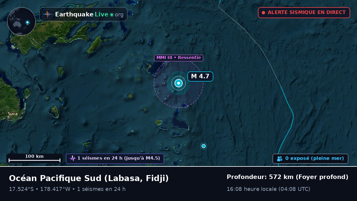 Océan Pacifique Sud (Fidji)