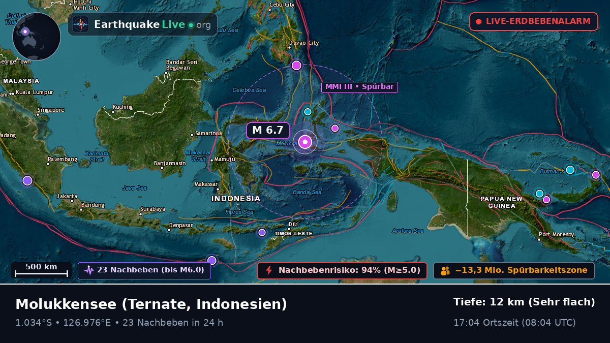 Molukkensee (Indonesien)