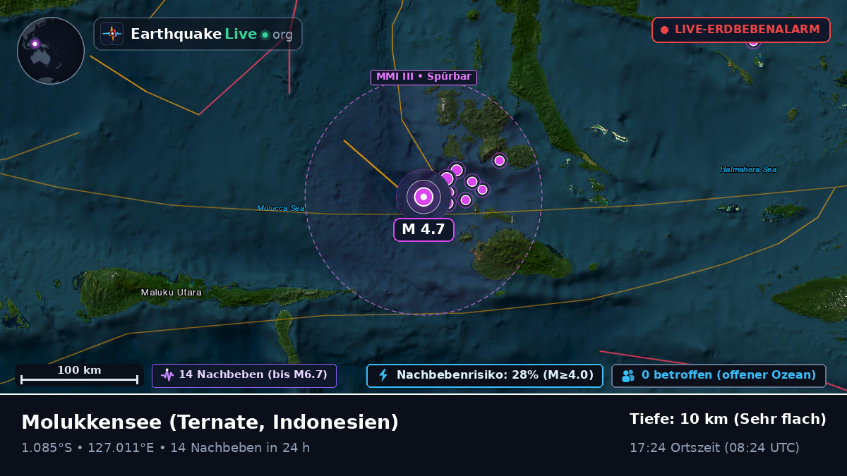 Molukkensee (Indonesien)