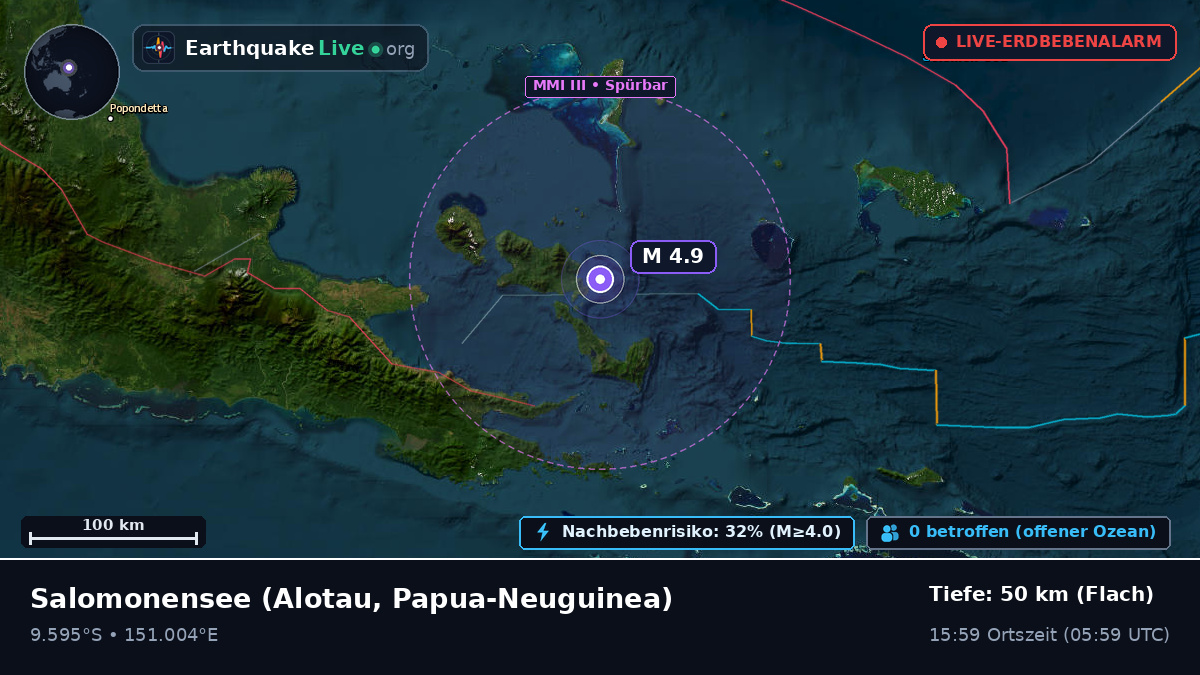 Salomonensee (Papua-Neuguinea)
