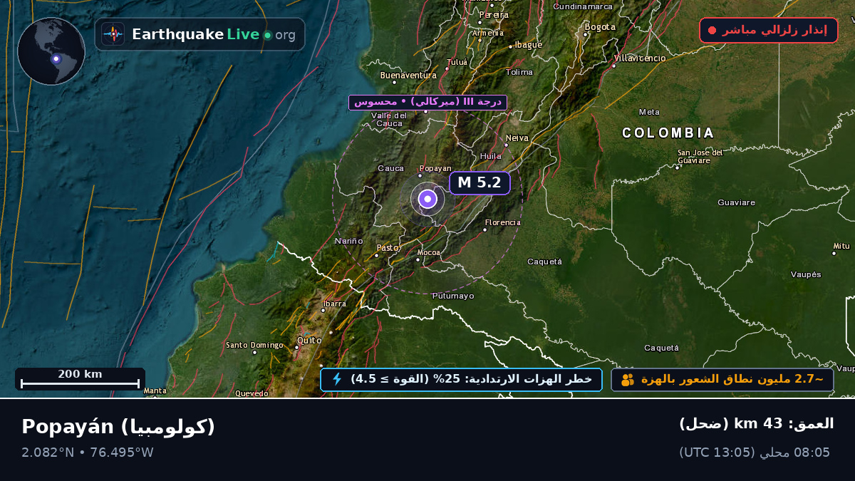 Cauca, كولومبيا