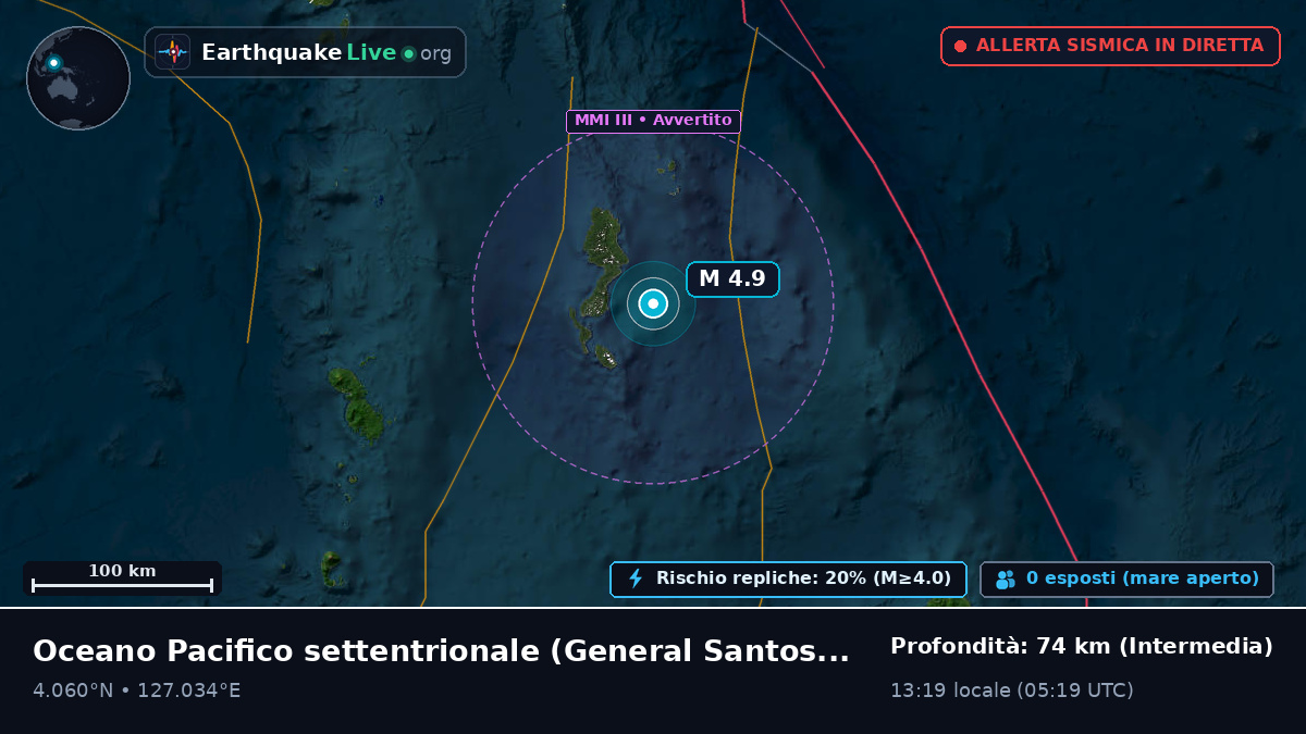 Oceano Pacifico settentrionale (Filippine)