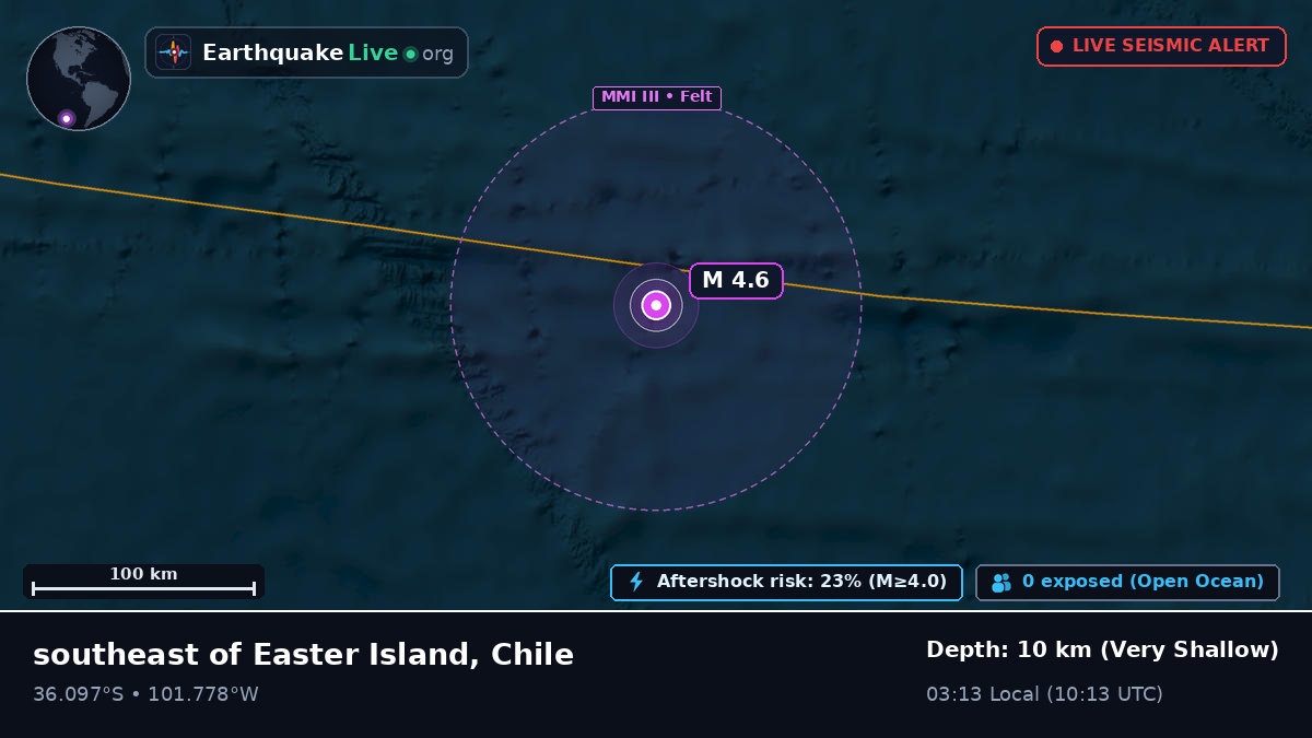 South Pacific Ocean (Chile)