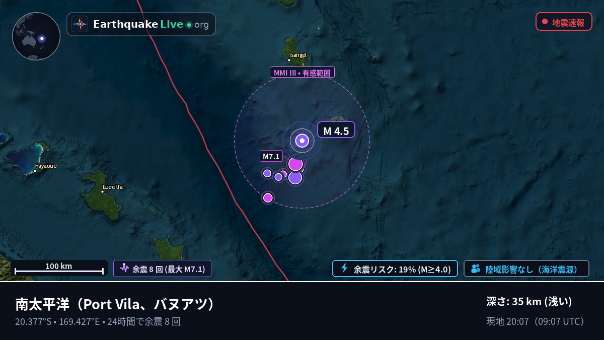 南太平洋 (バヌアツ)