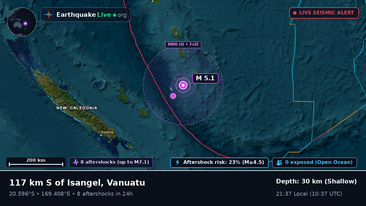 South Pacific Ocean (Vanuatu)