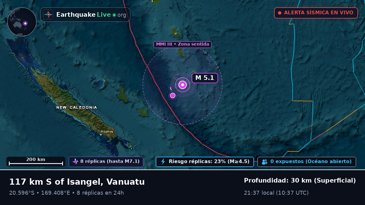 Océano Pacífico Sur (Vanuatu)