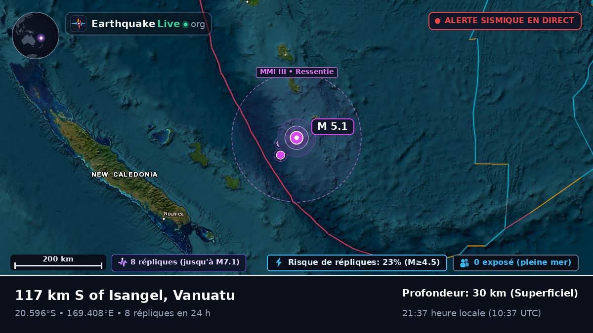 Océan Pacifique Sud (Vanuatu)