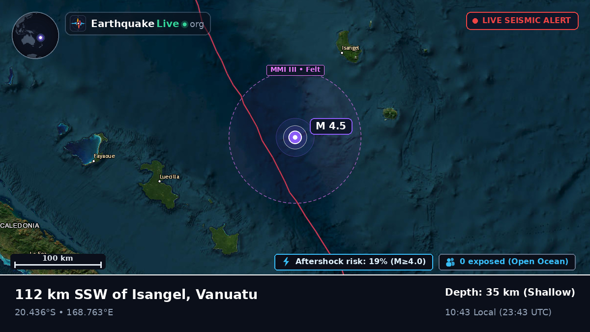 South Pacific Ocean (Vanuatu)