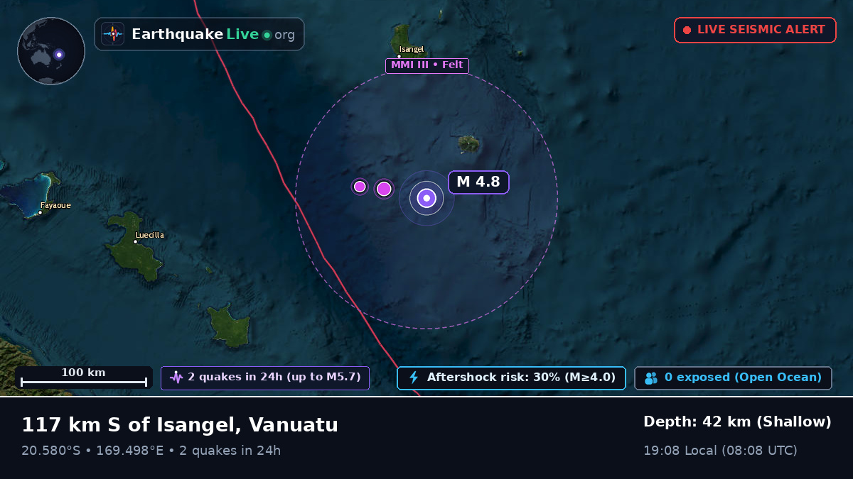 South Pacific Ocean (Vanuatu)