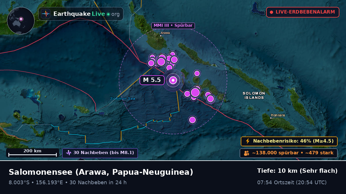 Salomonensee (Papua-Neuguinea)