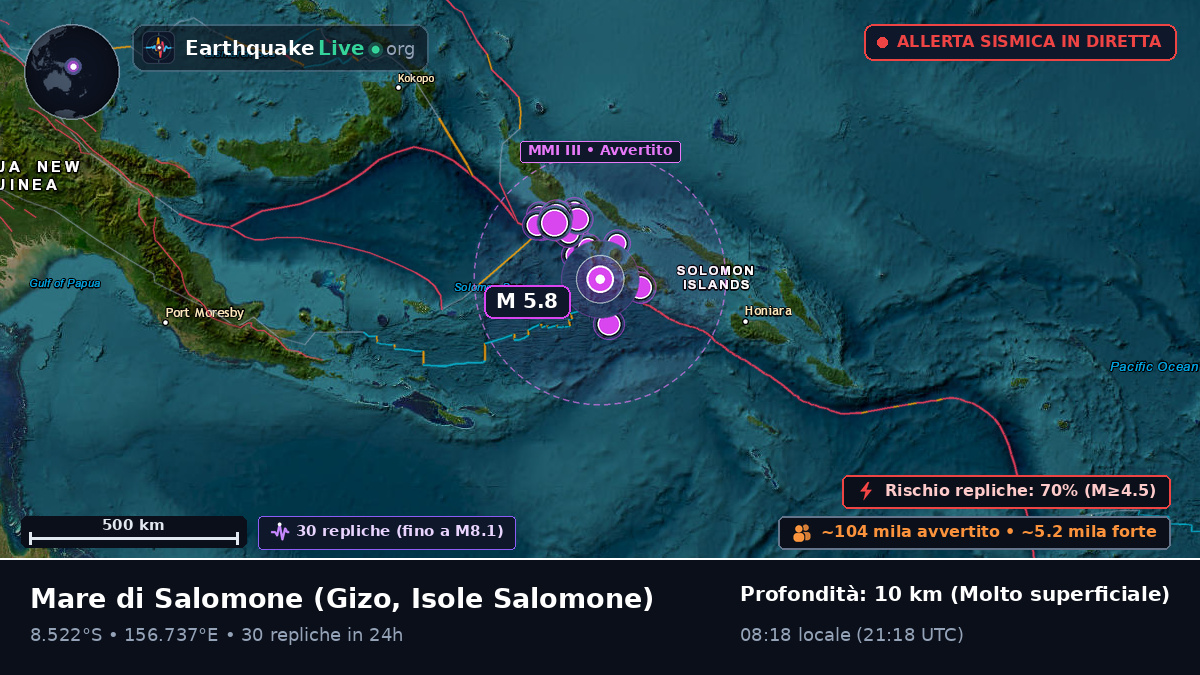 Mare di Salomone (Isole Salomone)