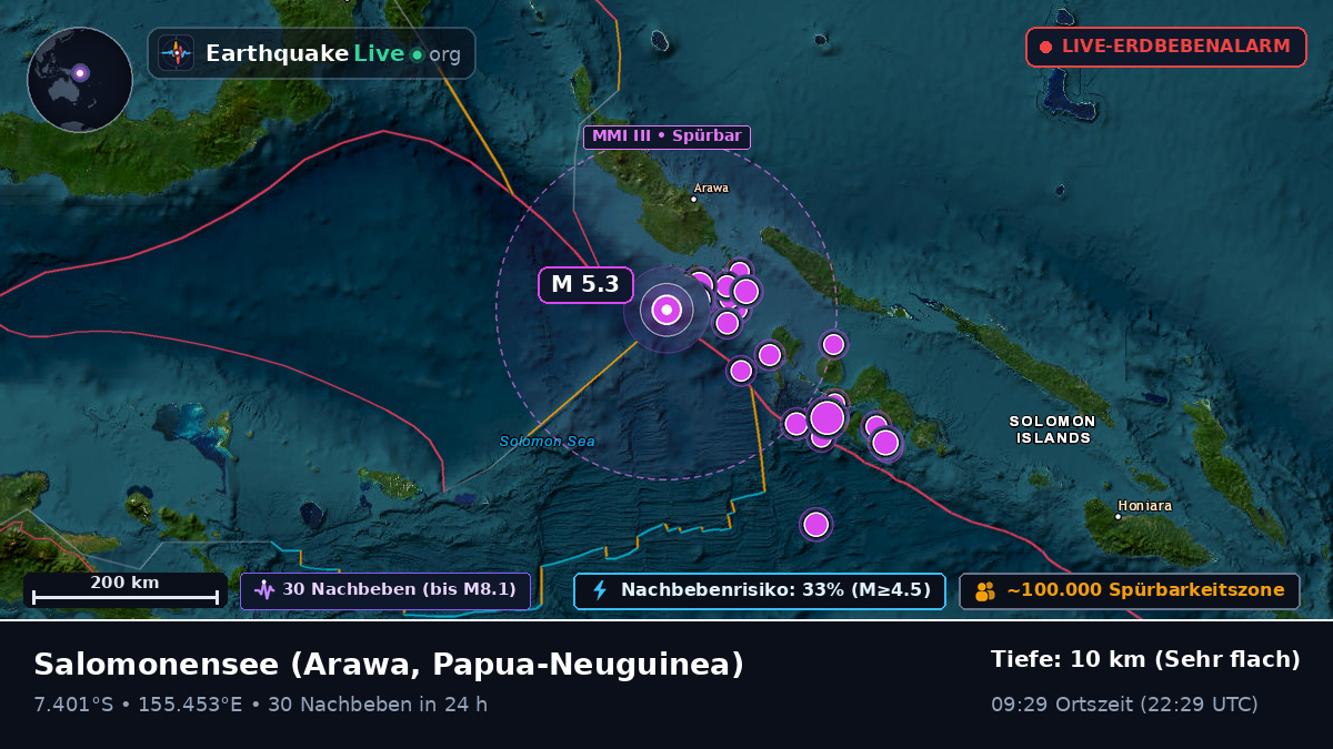 Salomonensee (Papua-Neuguinea)