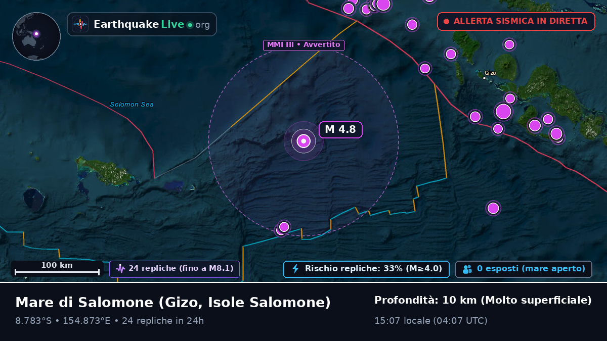Mare di Salomone (Isole Salomone)